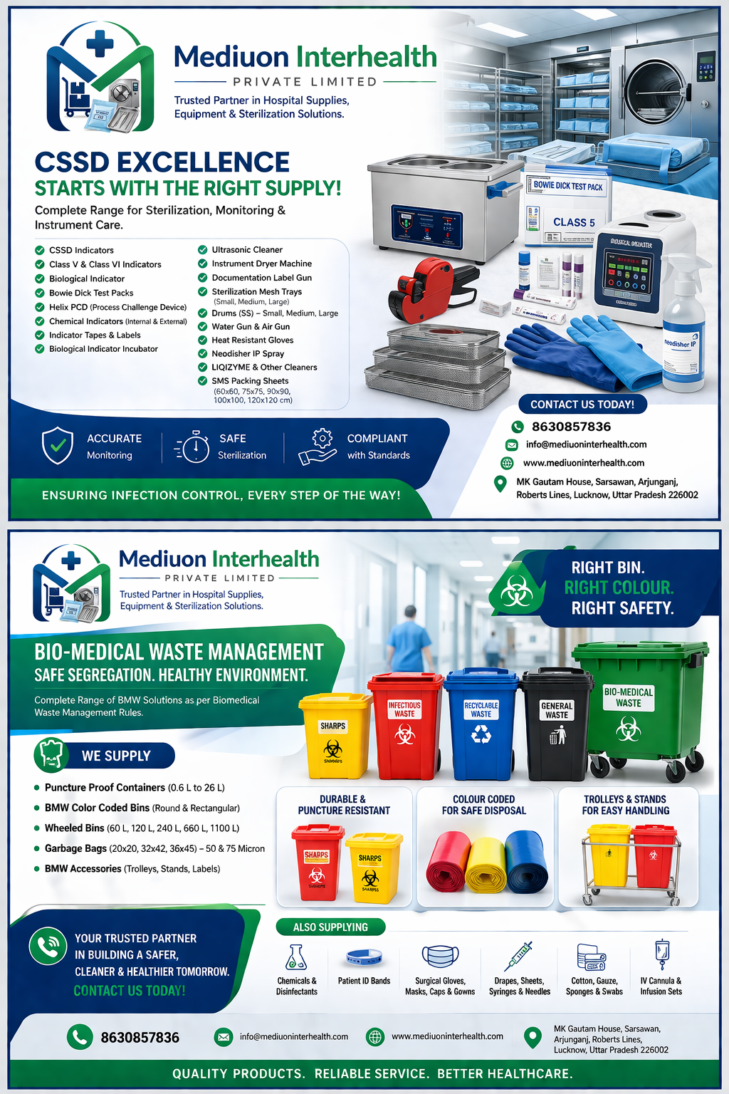 CSSD Equipment & Accessories